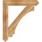 Ekena Millwork Imperial Arts & Crafts Rough Sawn Bracket, Western Red Cedar, 6"W x 42"D x 48"H BKT06X42X48IMP03RWR - alternate 3